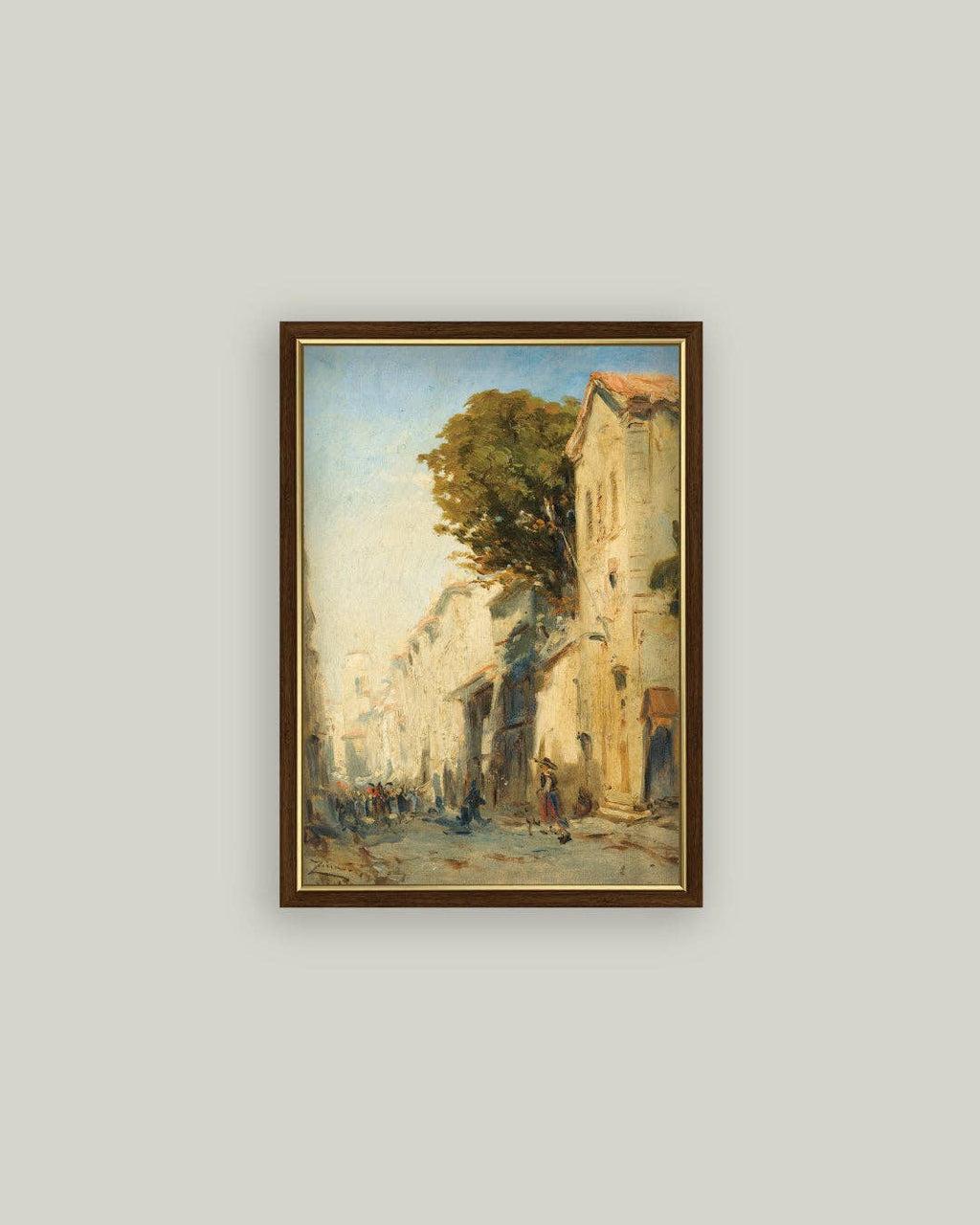 Street in Martigues: 17x21