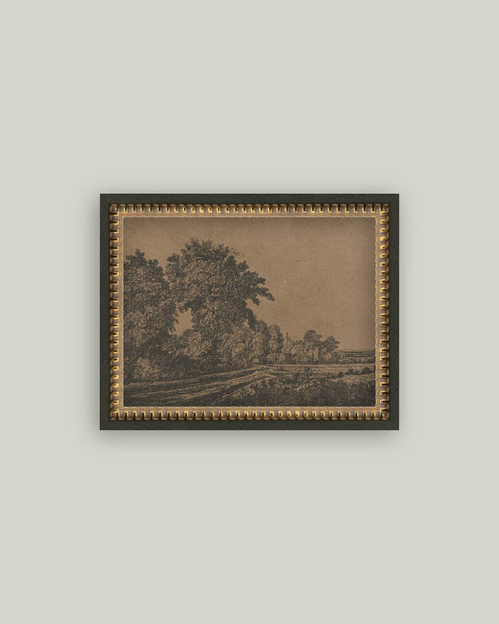 Corn Field Etching: 10x8
