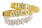 Emory Gold Slider Initials: C