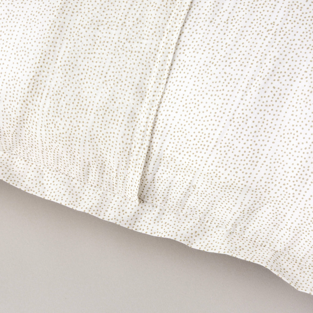 Charlie Block Print Sham: BLUE / KING
