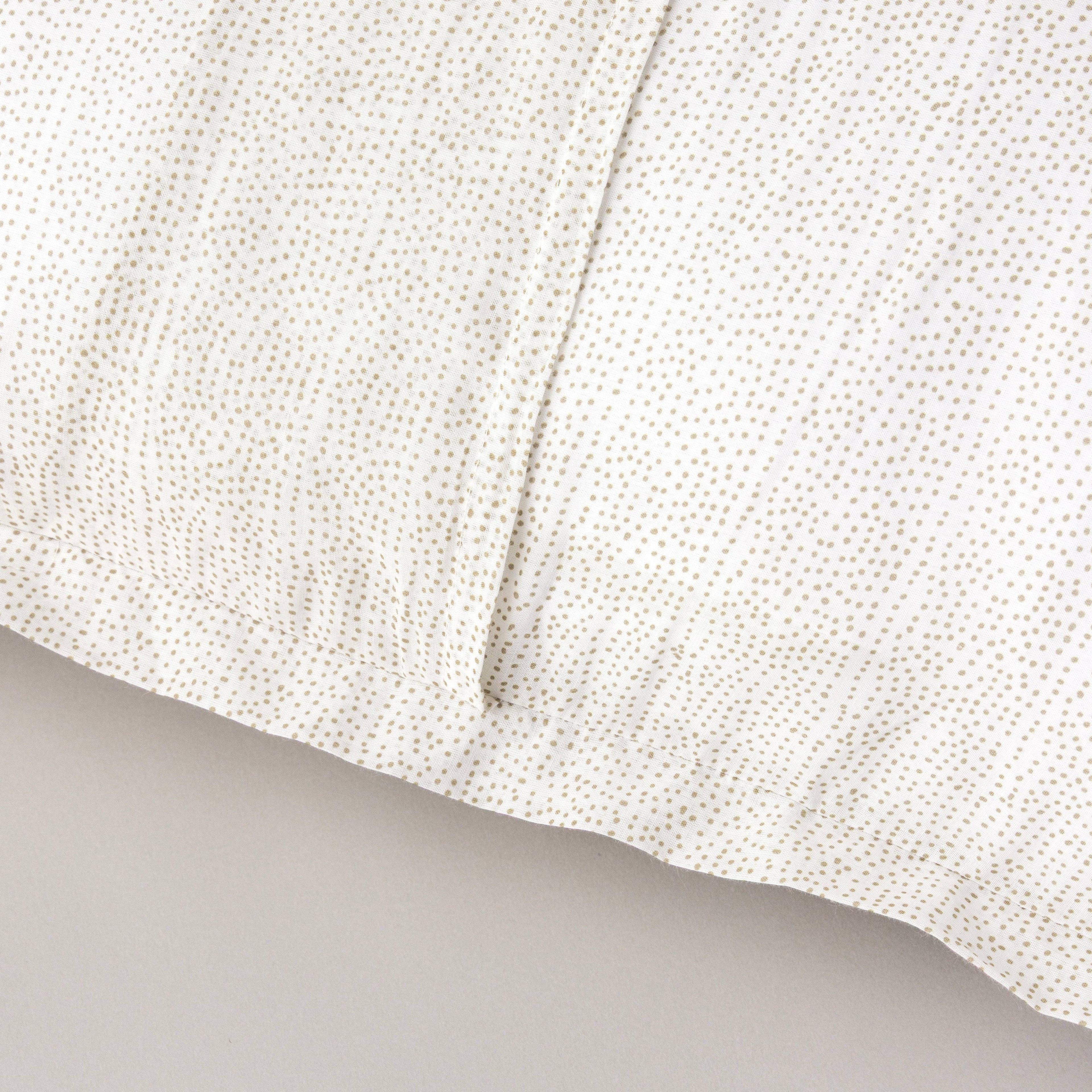 Charlie Block Print Sham: BLUE / KING
