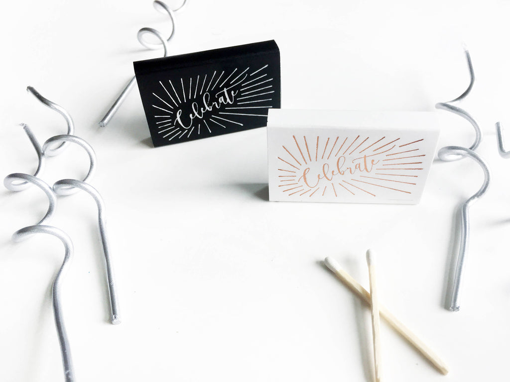 Celebrate Matchbox | Birthday Party Matches | Candle Light