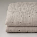 Tack Stitch Quilt: NATURAL / KING/CAL KING