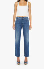 Mother The Mid Rise Rambler Zip Ankle in Catch My Drift