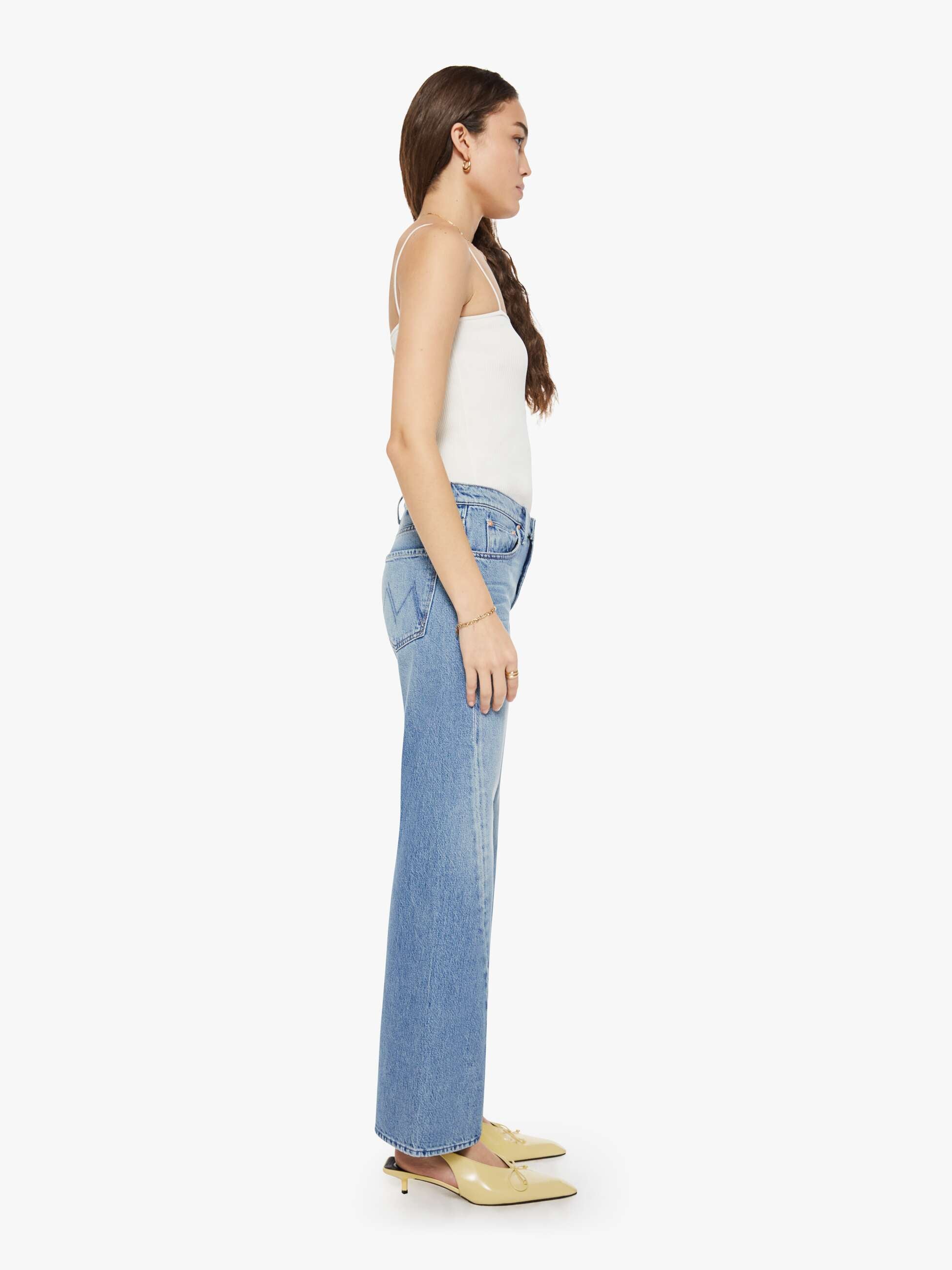 Mother The Bookie Twist Skimp Jeans in Leap at Last Chance
