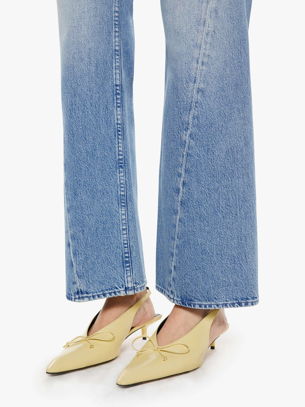 Mother The Bookie Twist Skimp Jeans in Leap at Last Chance