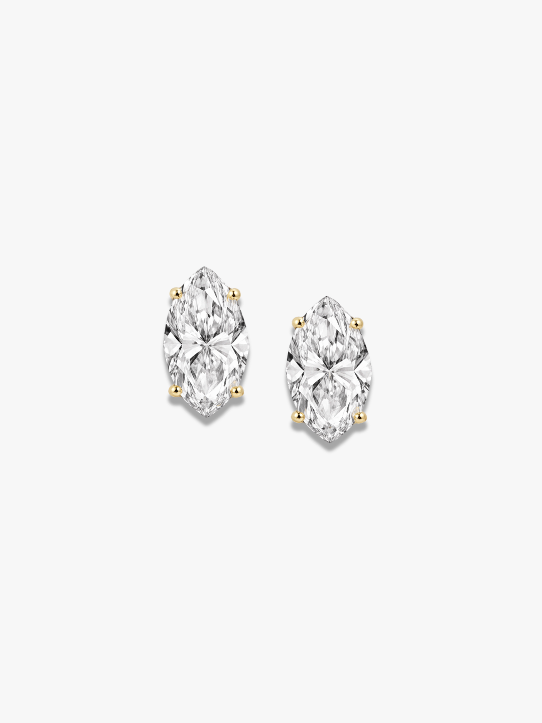 Marrin Costello Mae Studs 15mm Gold