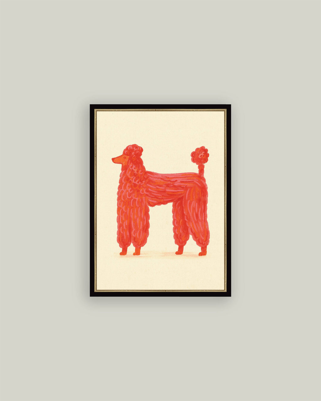 Parisian Poodle: 11x15