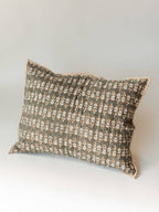Blossom Block Print Sham: ORANGE / KING