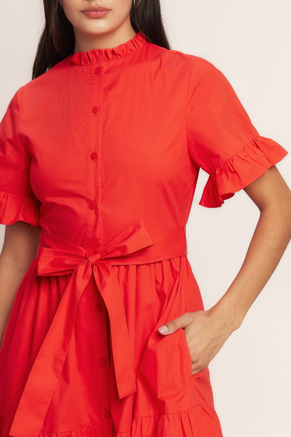 Red Midi Dress