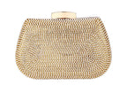 Rhinestone Crystal Clutch - Shimmering Rhinestones: Silver