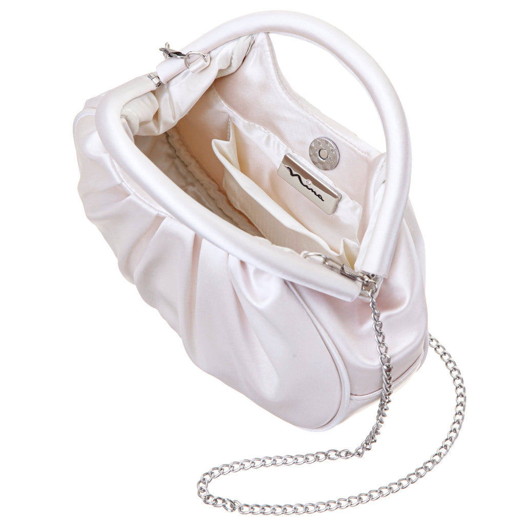 Handbag: BREN-IVORY: One Size