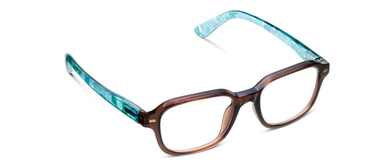 Peepers Fable Mocha Turquoise Quartz reading glasses
