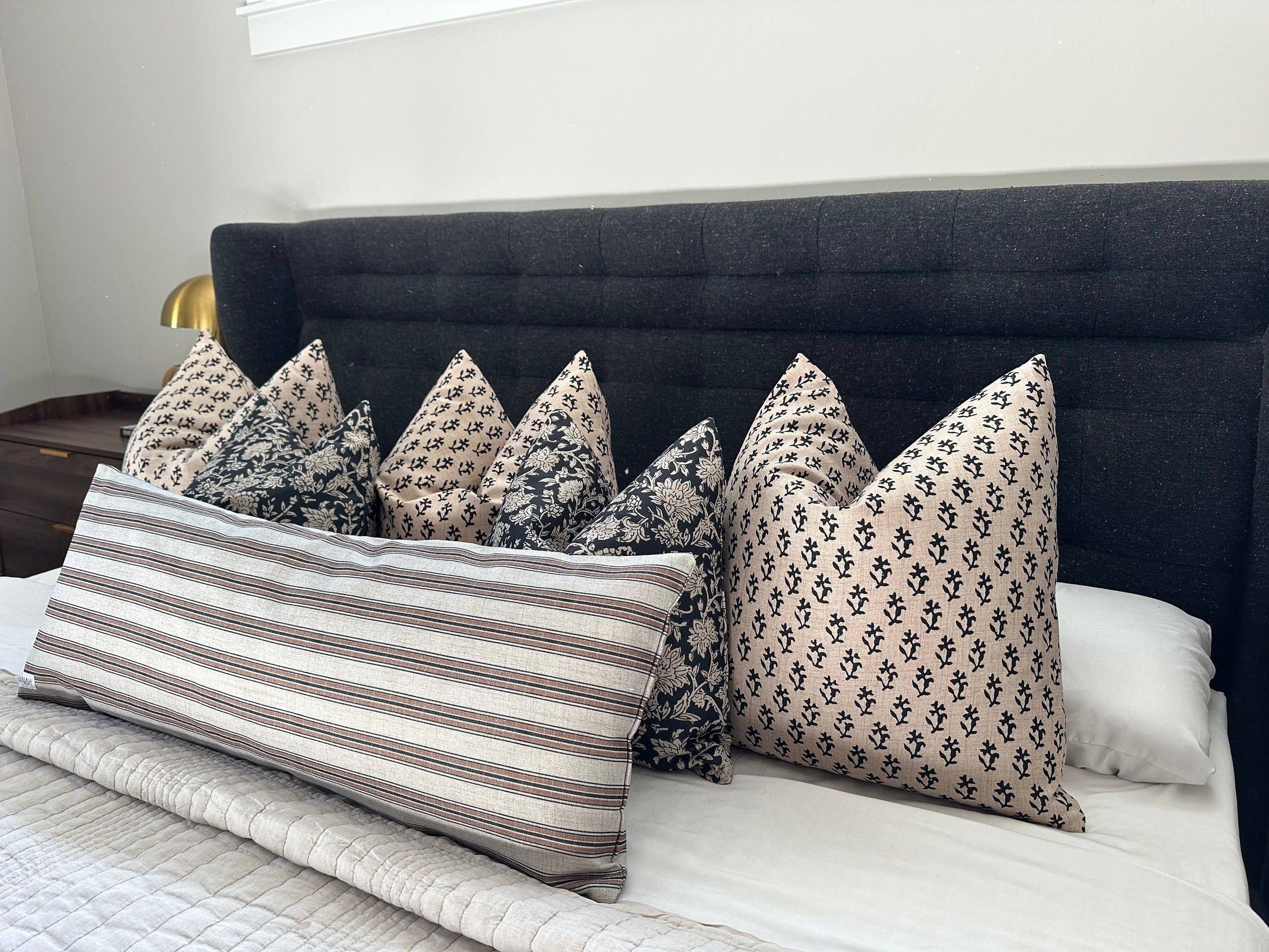 Luna Pillow Cover: 22x22 Cover Only