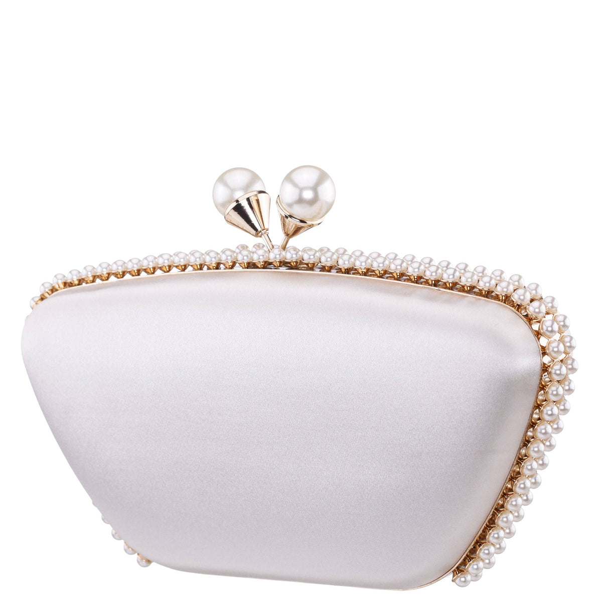 Handbag: GODDESS-IVORY: One Size
