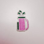 2” Golf bag  -  Embroidered Hat Patch