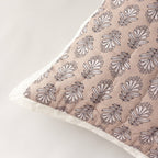 Charlie Block Print Sham: BLUE / KING