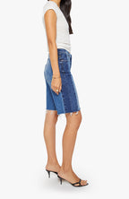 Mid Rise Maven Bermuda Fray Double Stacked