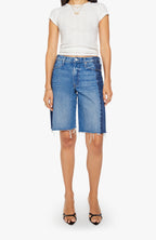 Mid Rise Maven Bermuda Fray Double Stacked