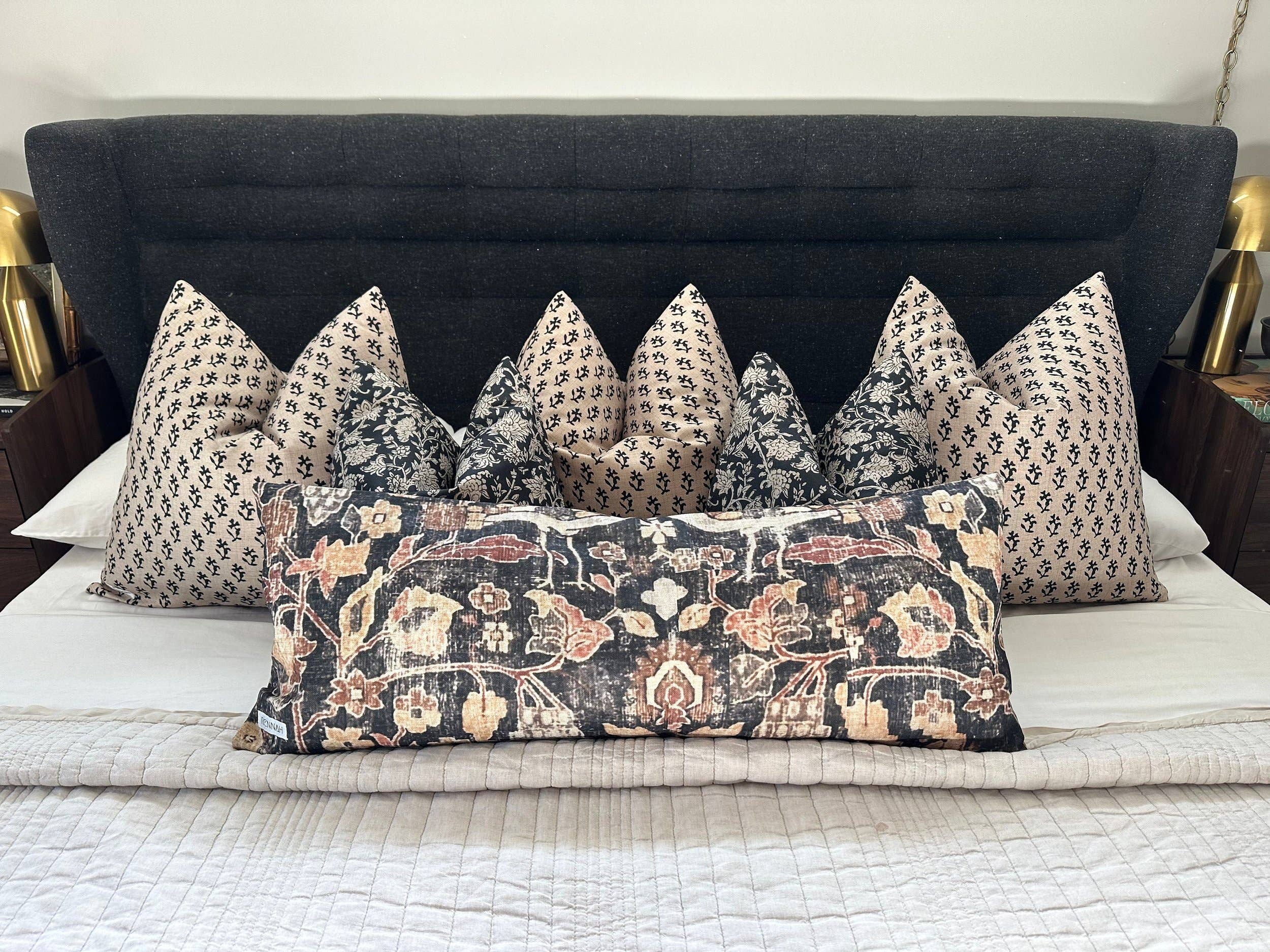 Luna Pillow Cover: 22x22 Cover Only