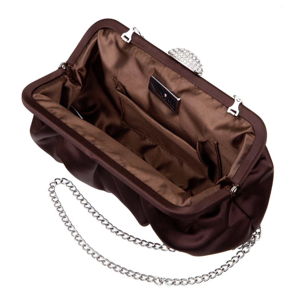 Handbag: CONCORD-CHOCOLATE: One Size