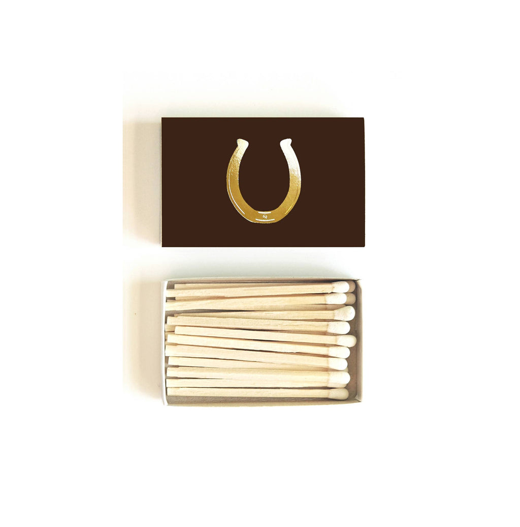 Lucky Horseshoe Matchbox | Western Decor | Cowgirl Gift