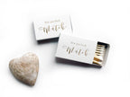 The Perfect Match Matchbox | Pretty Wedding Matchbook