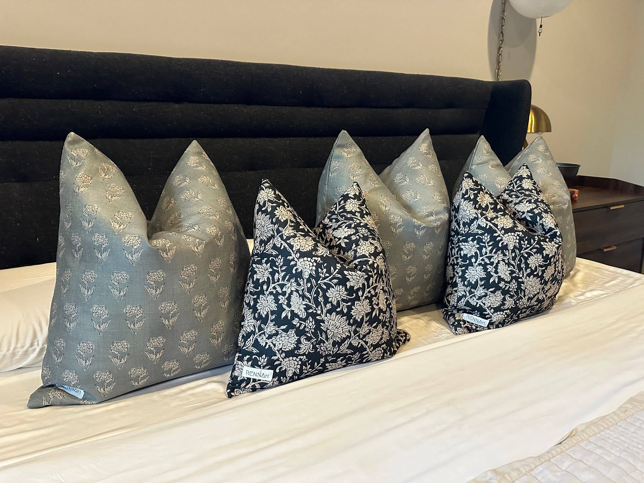 Luna Pillow Cover: 22x22 Cover Only