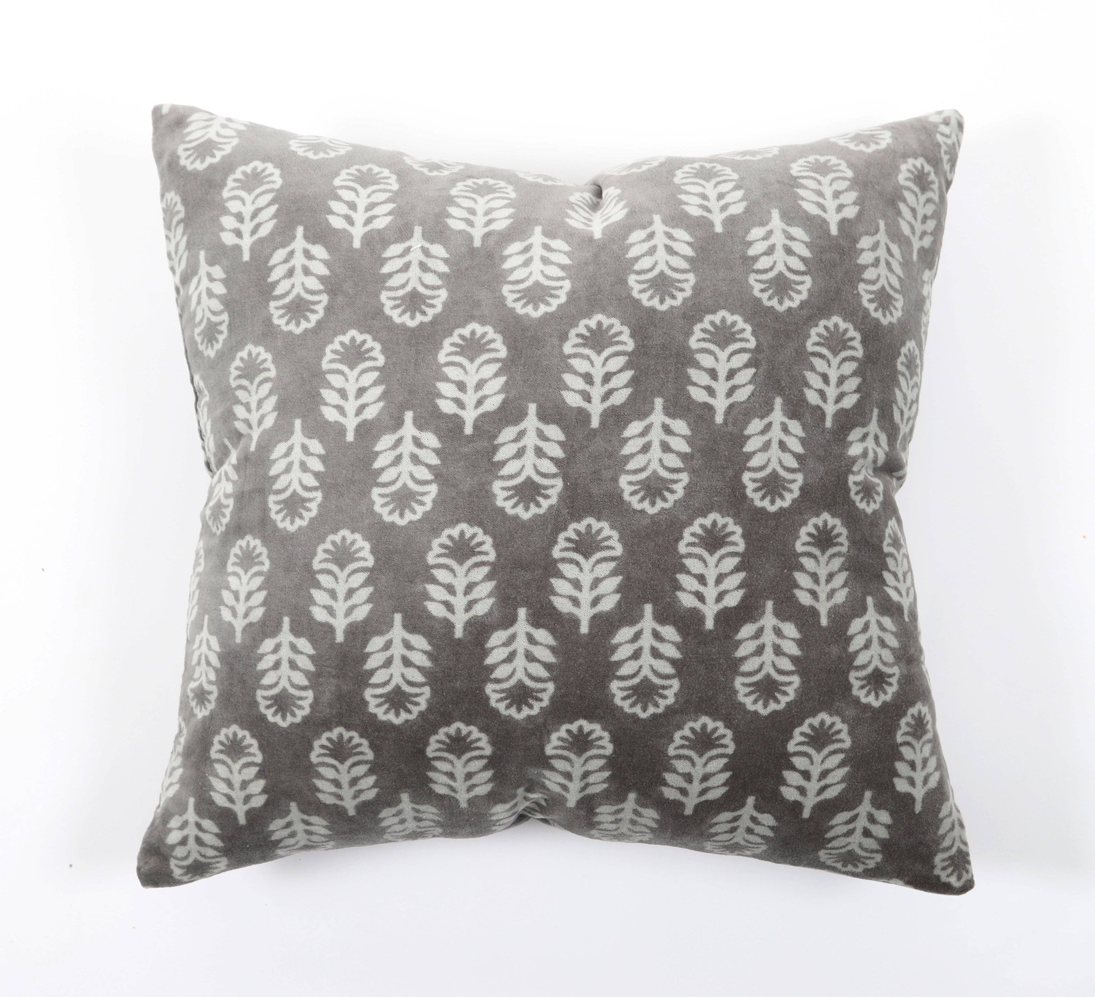 Bud Velvet Pillow: 12x36