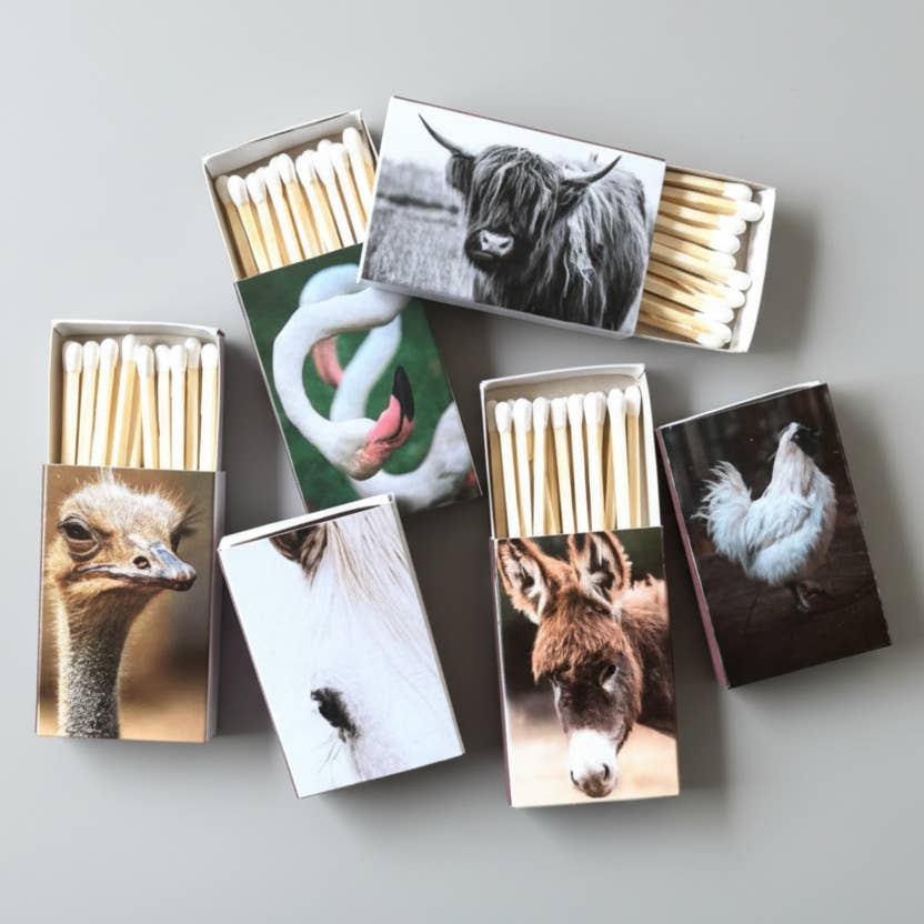 Candle matches, matchbox party favor, wedding favor,