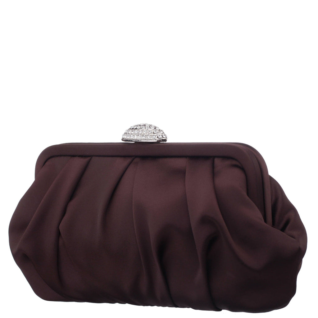 Handbag: CONCORD-CHOCOLATE: One Size
