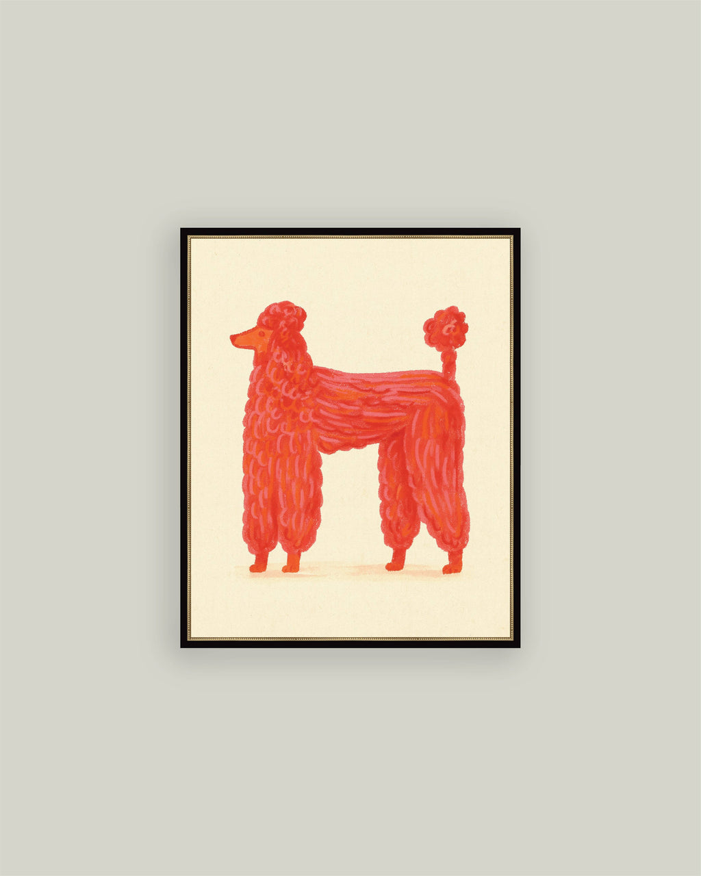 Parisian Poodle: 11x15