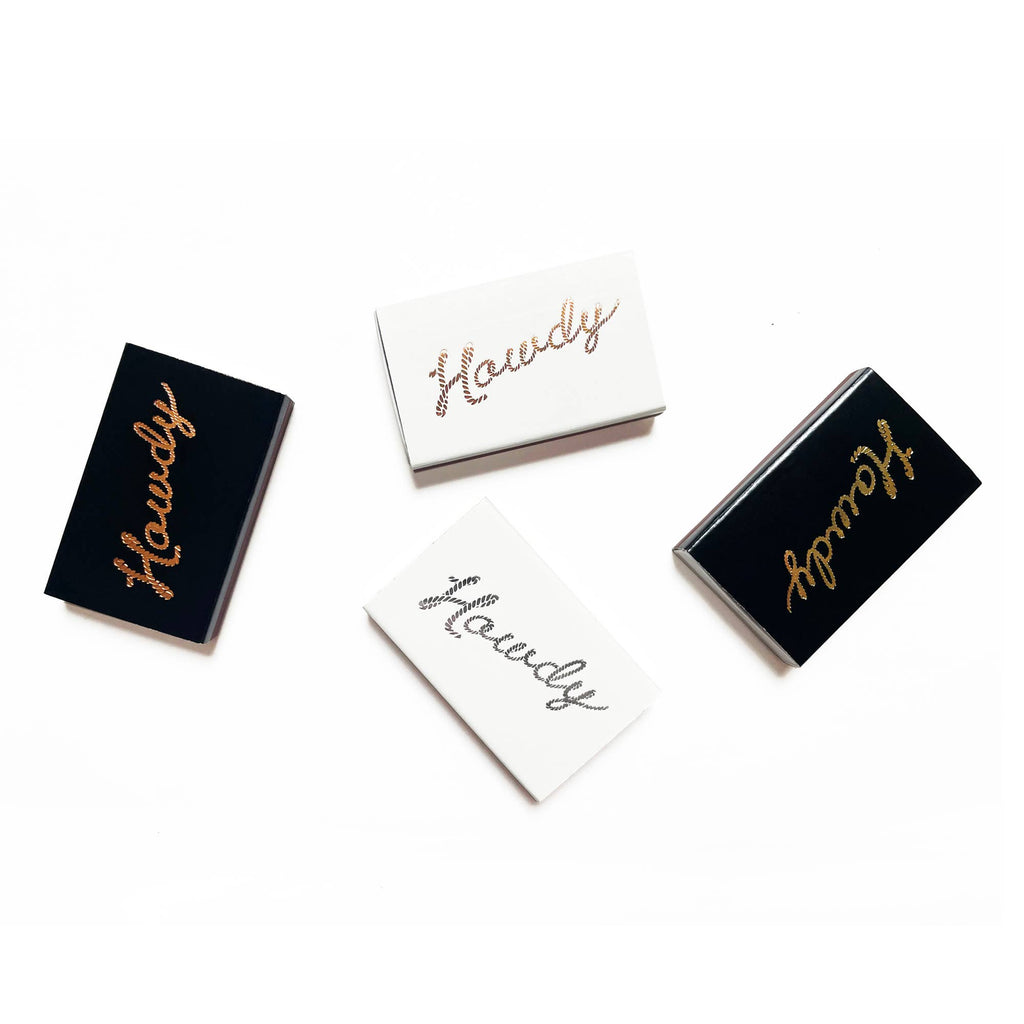 Howdy Matchbox | Western Matches | Cowboy, Cowgirl Gear