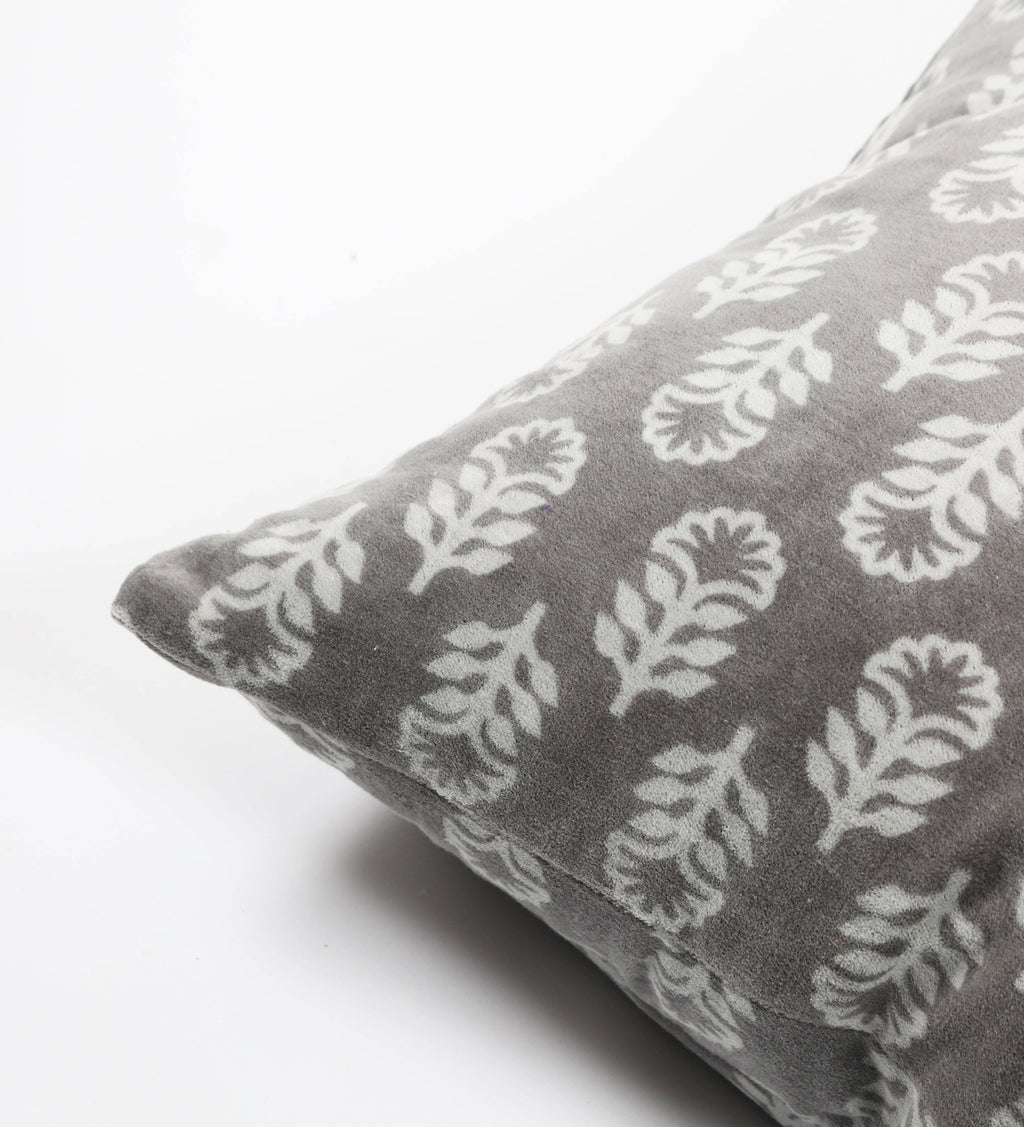 Bud Velvet Pillow: 12x36