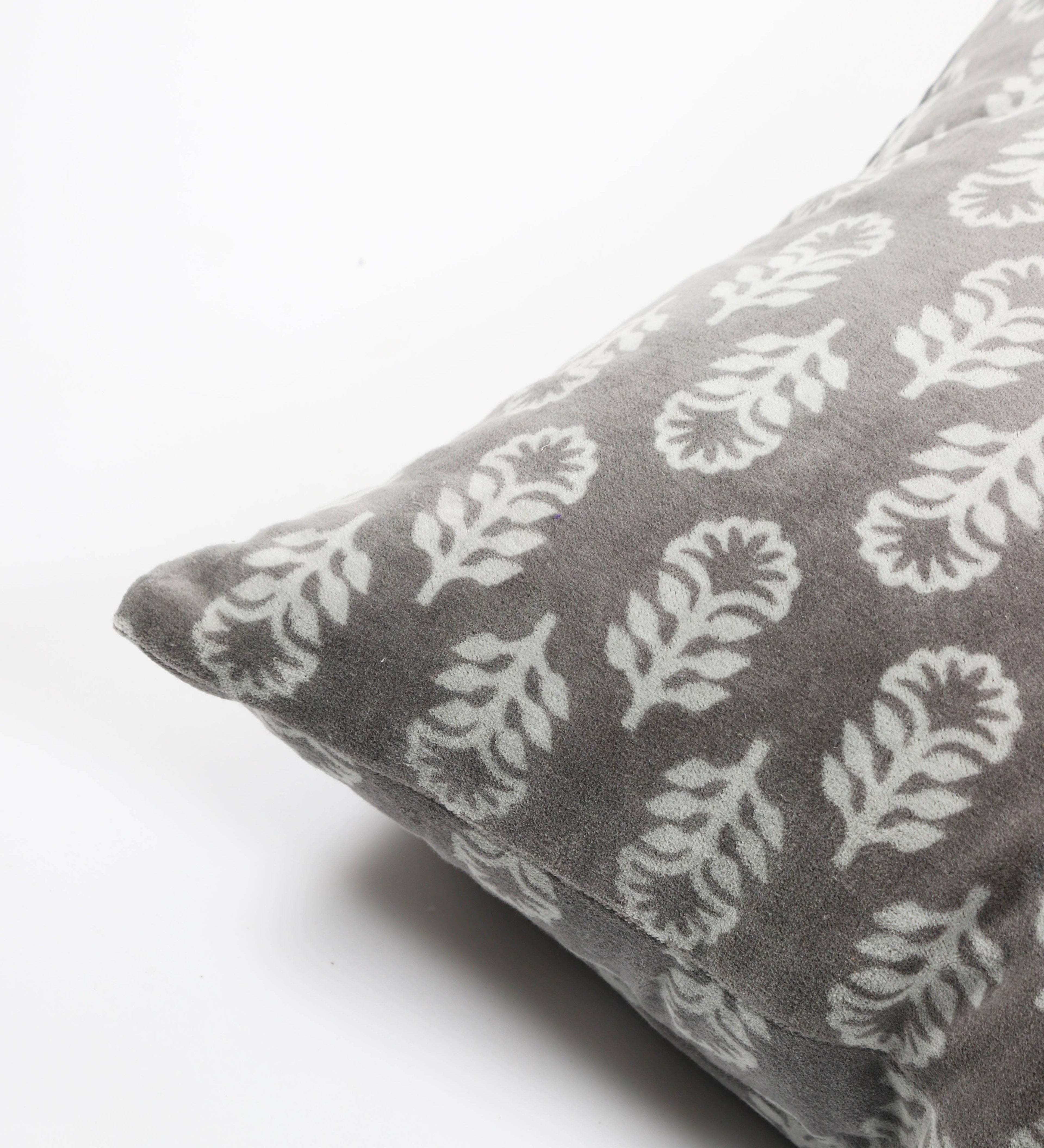 Bud Velvet Pillow: 12x36