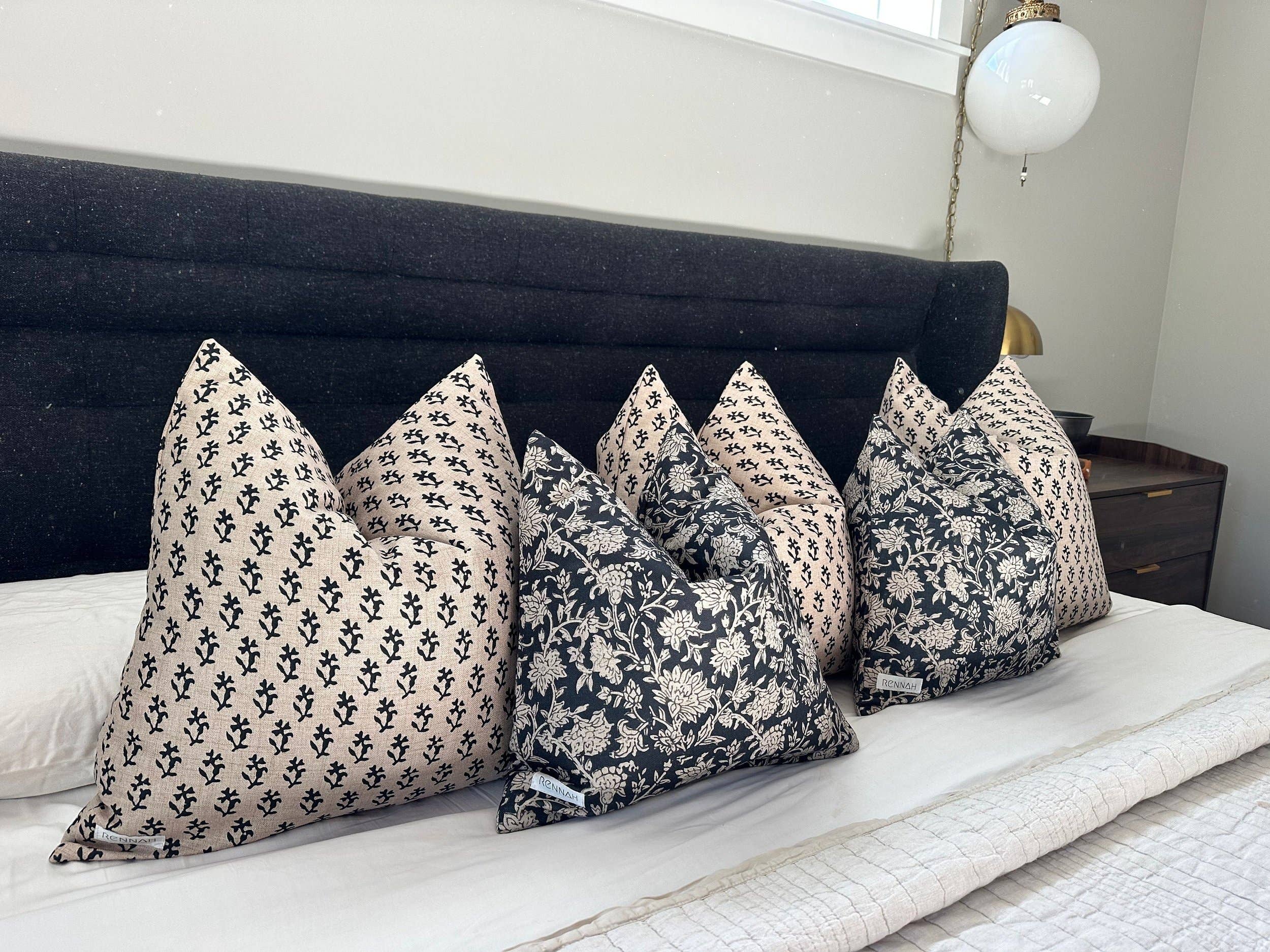 Luna Pillow Cover: 22x22 Cover Only