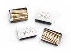 The Perfect Match Matchbox | Pretty Wedding Matchbook