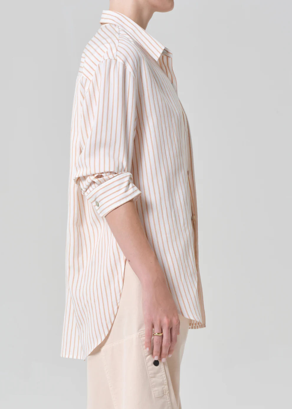 Kayla Shirt Sherbet Stripe