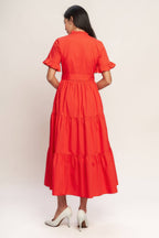 Red Midi Dress