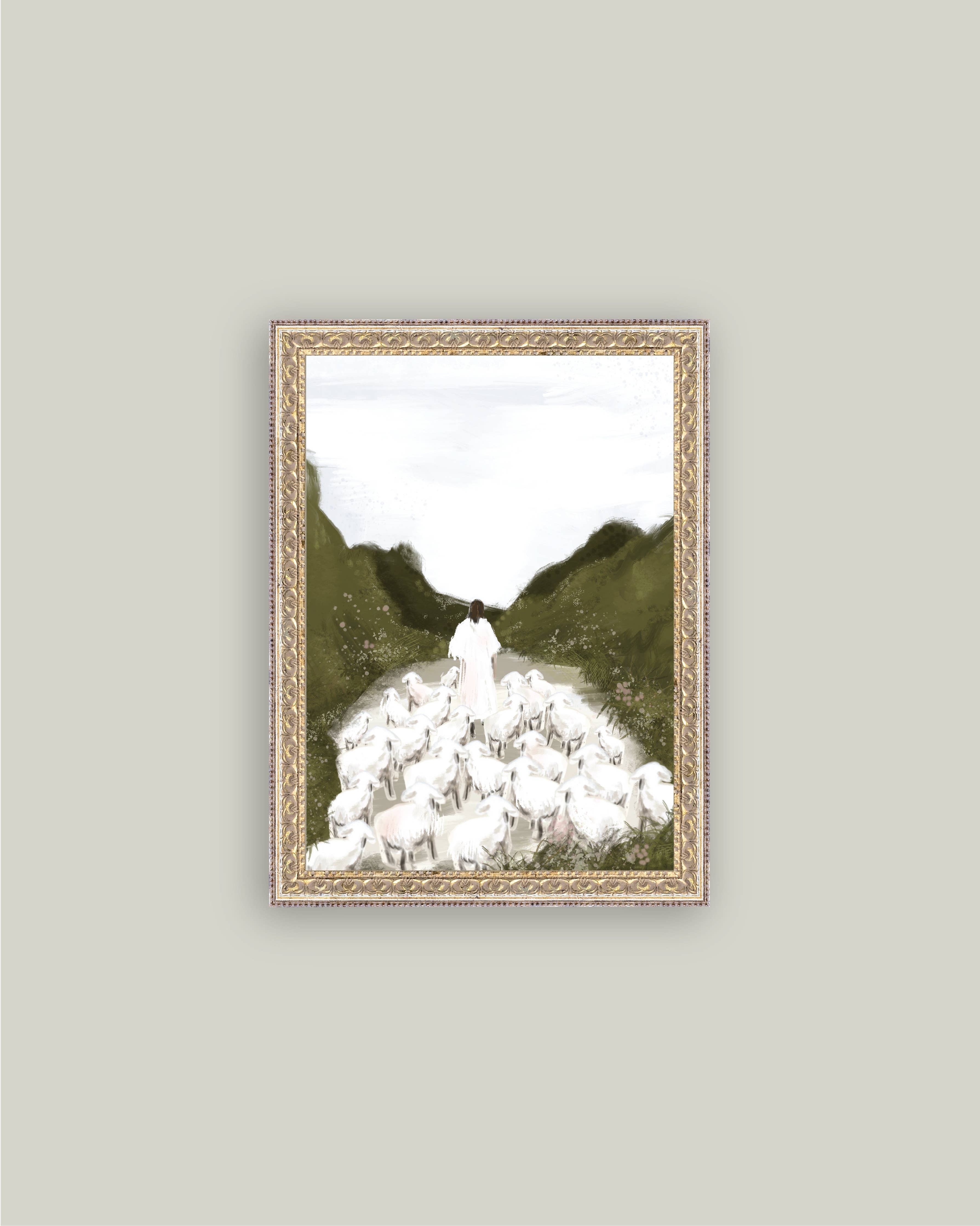 The Shepherd's Path: 8x10