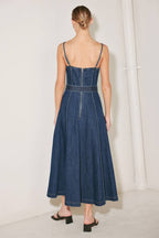Denim Midi Dress