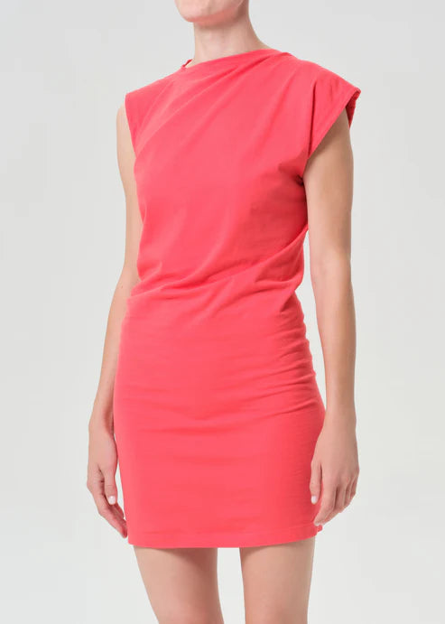 Agolde Beth Dress in Carnival