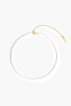 Augusta Choker Pearl and Gold