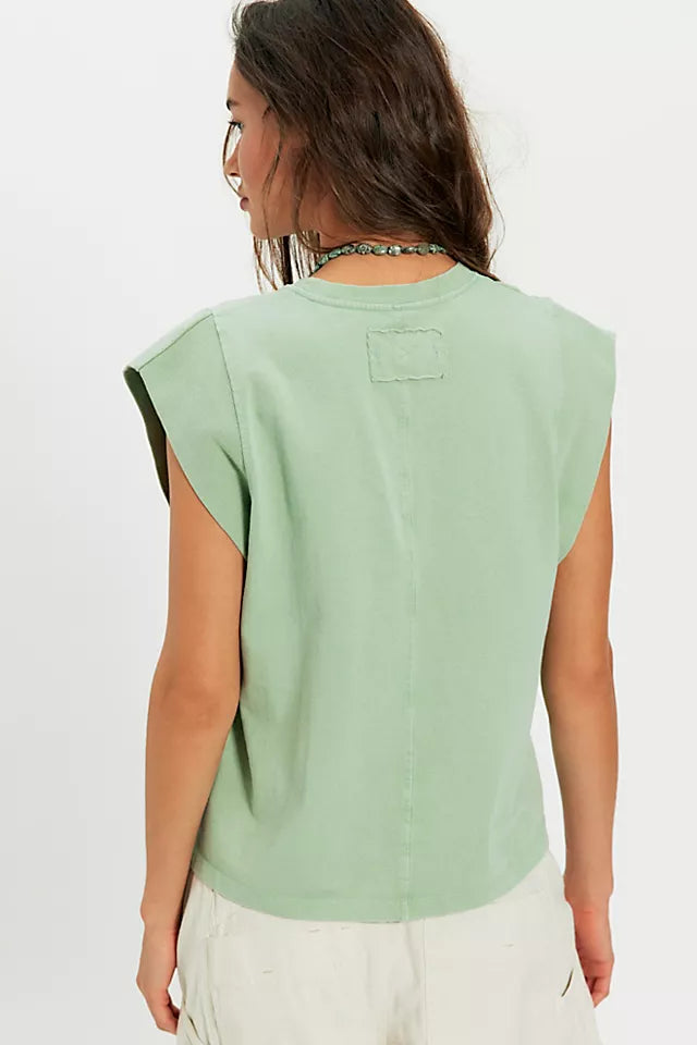 Better Muscle Tank Cameo Green