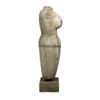 Clothed White Marble Bust
