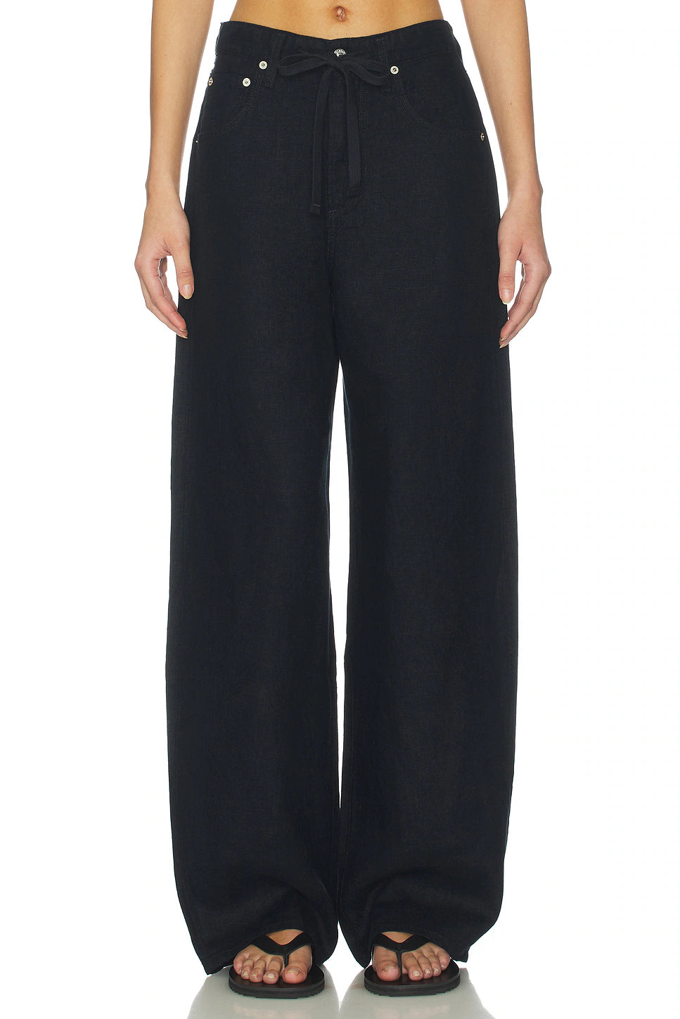 Brynn Drawstring Trouser Linen