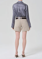 Citizens of Humanity Billie Relaxed Short in Burnished Quartz