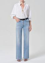 Loretta Ruffle Top - Optic White