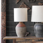 Clay Rice Wine Bottle Lamp