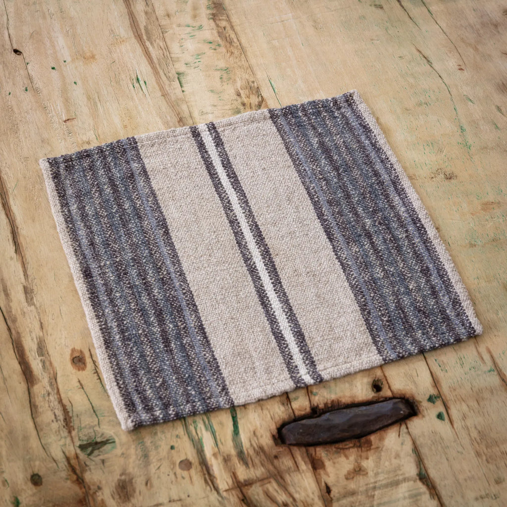 Cornflower Striped Dishcloth